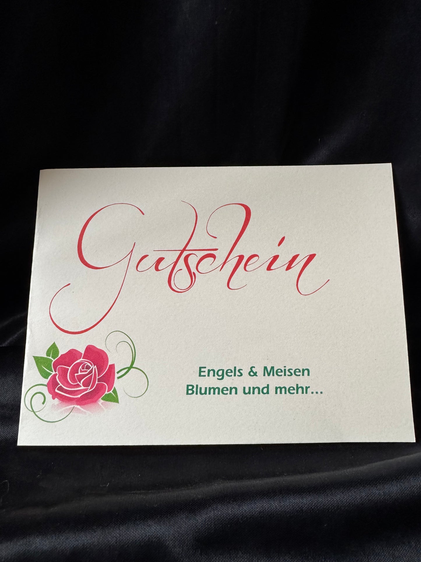 Gutschein - Online einlösbar